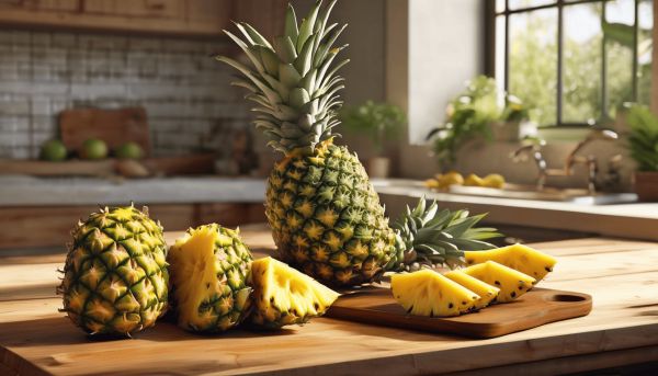 L’ananas se conserve hors du réfrigérateur jusqu’à 6 jours